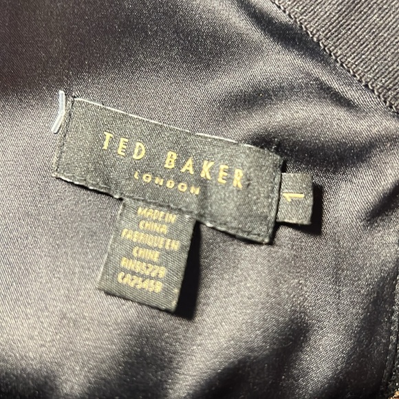 Ted Baker NWOT Size 1 “Jamie” Black Fit & Flare Sleeveless Mini Dress (0471) - Picture 11 of 14
